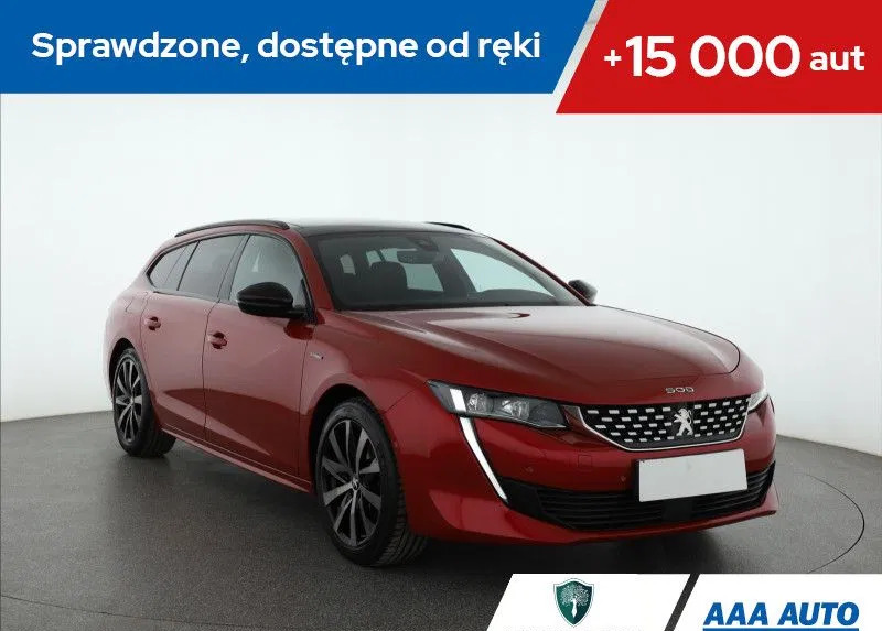 peugeot praszka Peugeot 508 cena 110000 przebieg: 73218, rok produkcji 2019 z Praszka